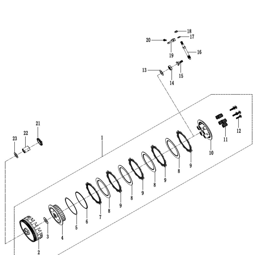 12 - Vue Embrayage