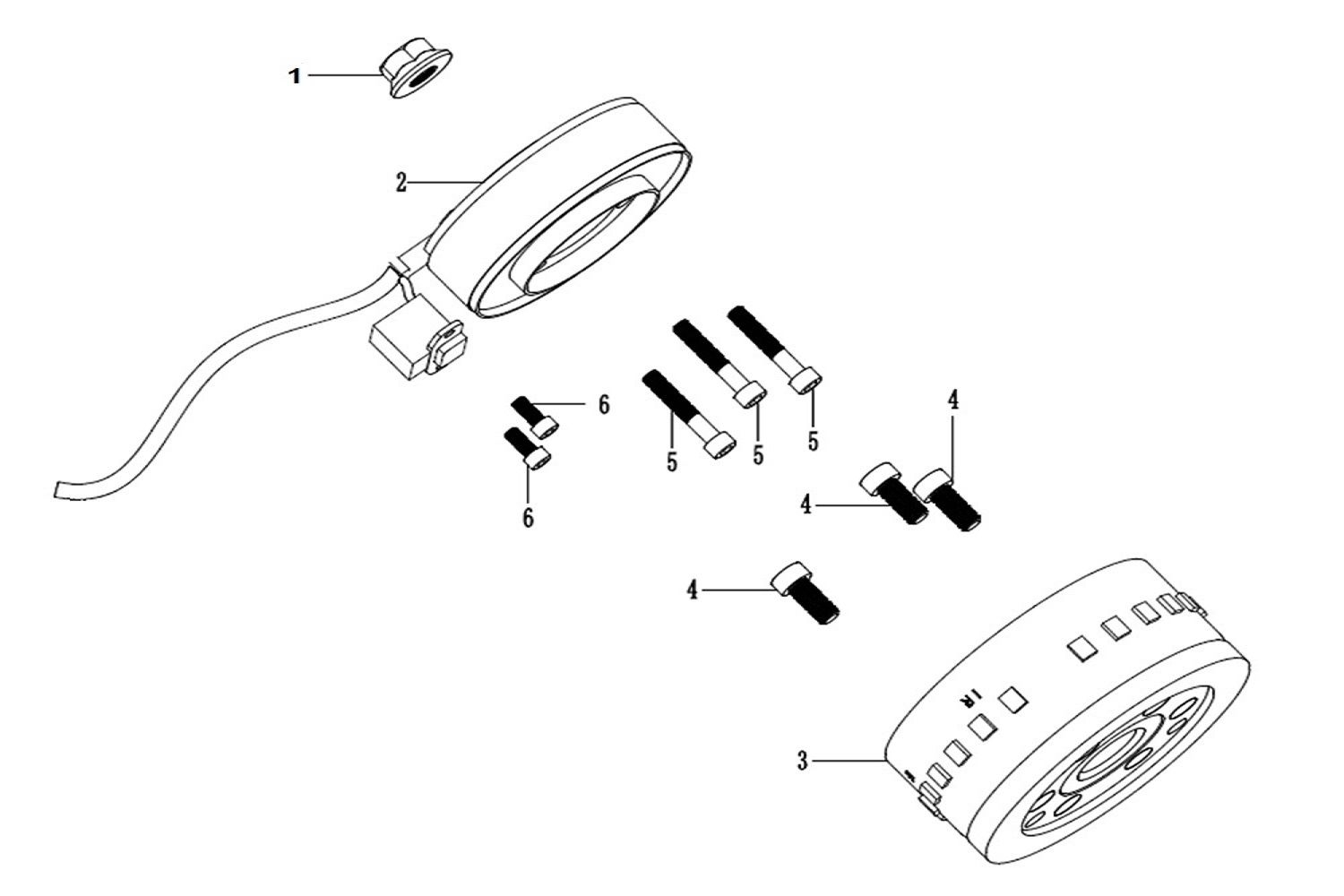 10 - Vue Rotor et stator