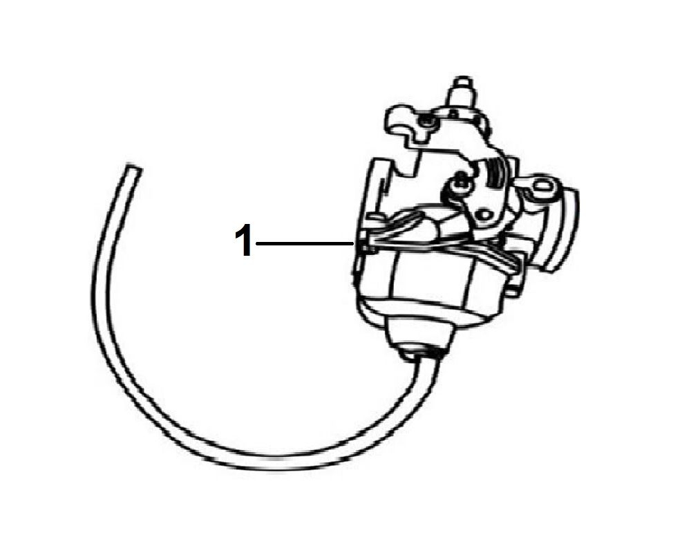 Vue carburateur