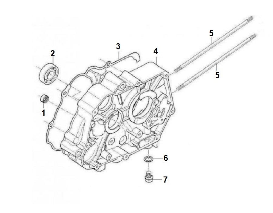 Vue Carter moteur droit