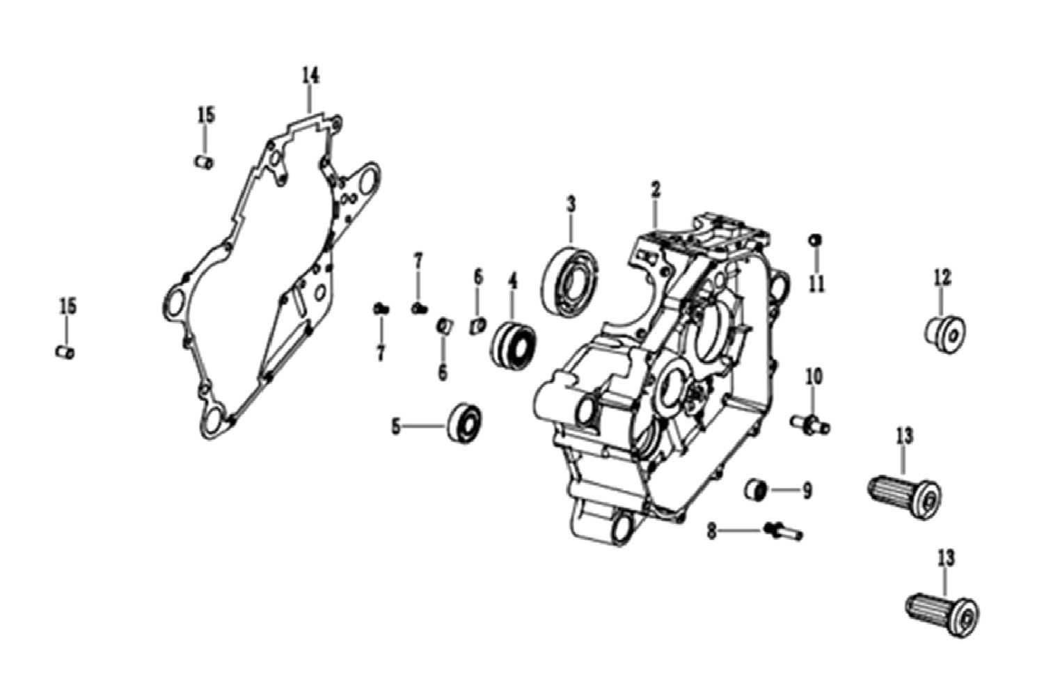 7 - Vue Carter moteur droit