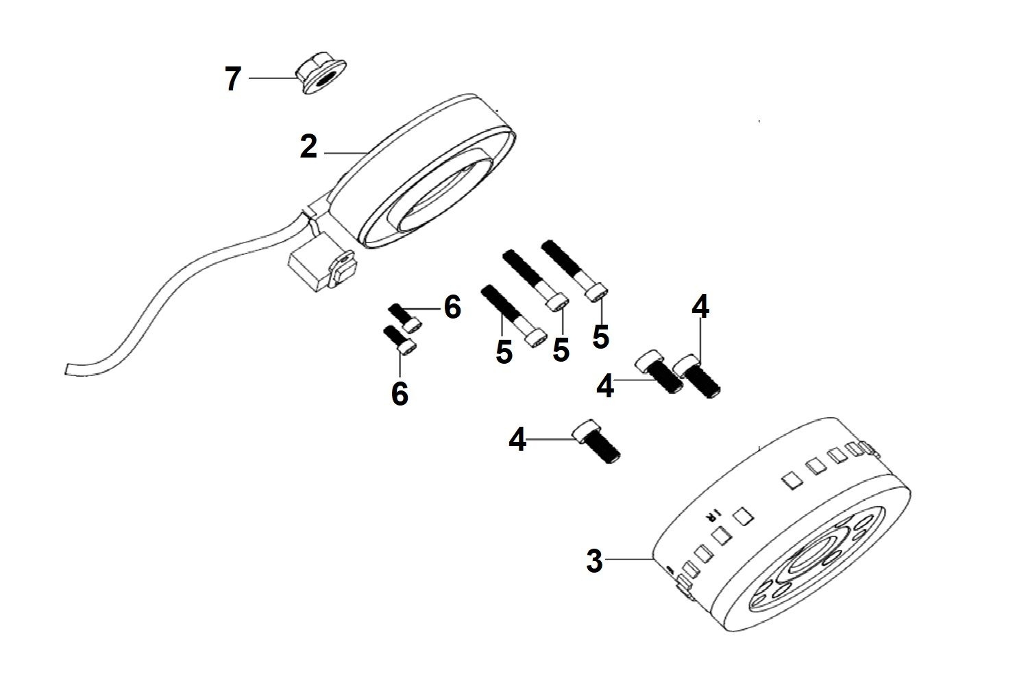 16 - Vue Rotor et stator