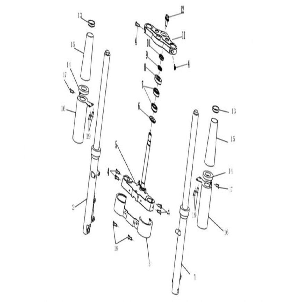 3 - Vue fourche - Te de fourche